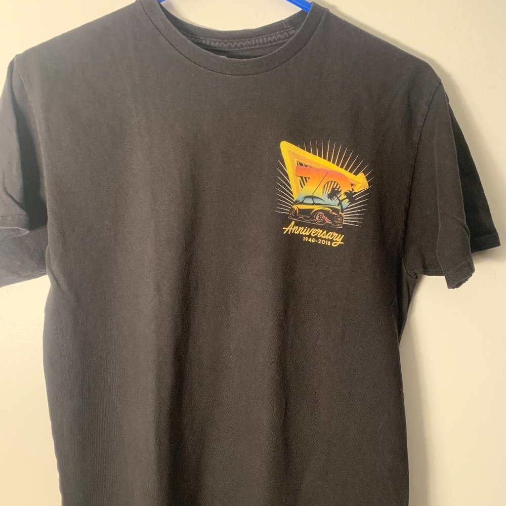 In-N-Out Burger 70th Anniversary Medium T-Shirt (1948-2018) Black